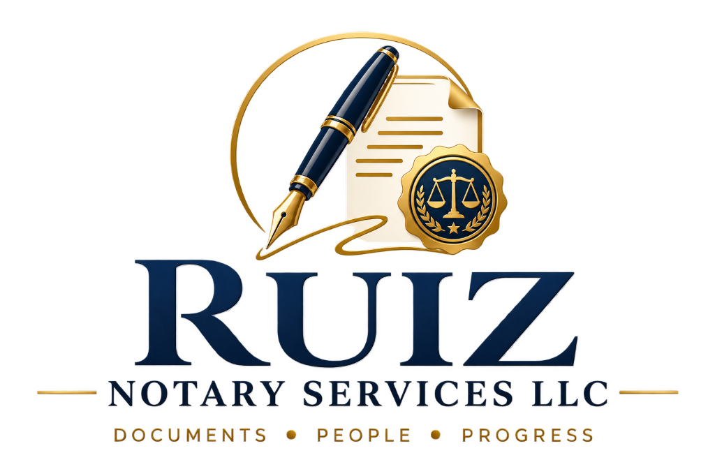 Ruiz Notary Services LLC Logo